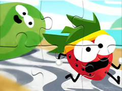 խաղ Jigsaw Puzzle: Fruit Race