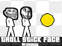 խաղ Troll Stick Face Escape