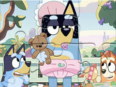 խաղ Jigsaw Puzzle: Bluey Play Time