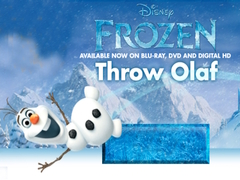 խաղ Frozen: Throw Olaf