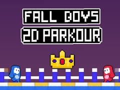 խաղ Fall Boys 2D Parkour
