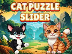 խաղ Cat Puzzle Slider