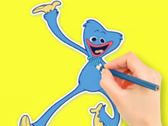 խաղ Coloring Book: Poppy Playtime