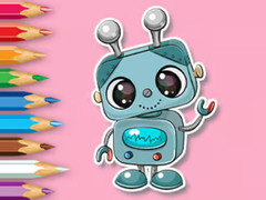 խաղ Coloring Book: Smile Robot