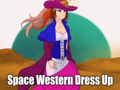 խաղ Space Western Dress Up