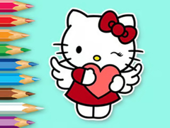 խաղ Coloring Book: Love Kitty