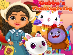 խաղ Gabby's thanksgiving