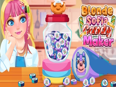 խաղ Blonde Sofia Candy Maker