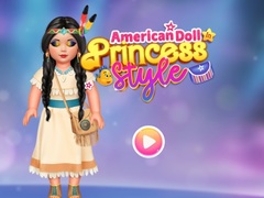 խաղ American Doll In Princess Style