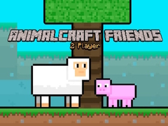 խաղ AnimalCraft Friends 2 player