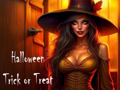 խաղ Halloween trick or treat