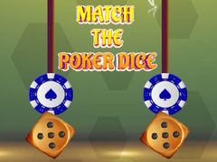 խաղ Match The Poker Dice