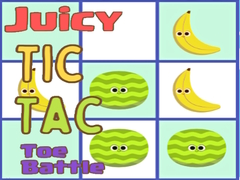 խաղ Juicy Tic Tac Toe Battle