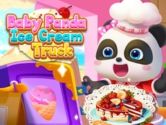 խաղ Baby Panda Ice Cream Truck 