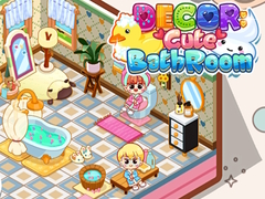 խաղ Decor: Cute Bathroom