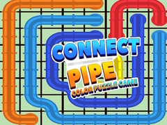 խաղ Connect Pipe Color Puzzle Game