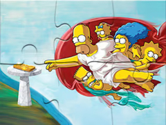 խաղ Jigsaw Puzzle: Creation Of Simpsons