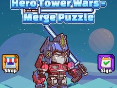 խաղ Hero Tower Wars Merge Puzzle