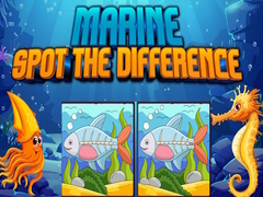 խաղ Marine Spot the Difference