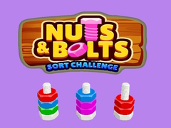 խաղ Nuts & Bolts Sort Challenge
