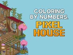 խաղ Coloring by Numbers: Pixel House