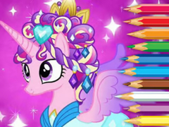 խաղ Coloring Book: Pony Princess