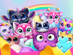 խաղ Jigsaw Puzzle: Fluvsies Party