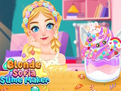 խաղ Blonde Sofia Slime Maker