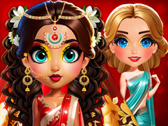 խաղ Asoka Makeup Indian Bride