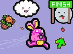 խաղ Cute Rabbit's Challenging Adventure