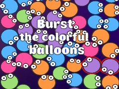 խաղ Burst the Colorful Balloons