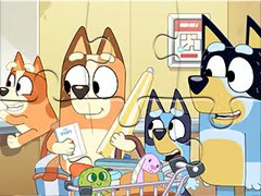խաղ Jigsaw Puzzle: Bluey Shopping Day