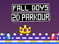 խաղ Fall Boys 2D Parkour