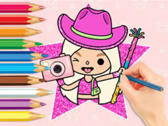 խաղ Coloring Book: Toca Baca World