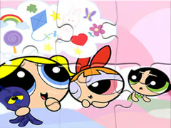 խաղ Jigsaw Puzzle: Powerpuff Girls Sweet Dream