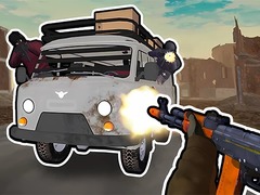 խաղ Road Chase. Shooter Realistic Guns