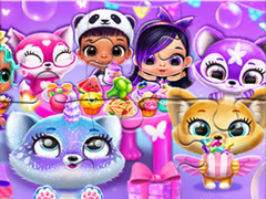 խաղ Jigsaw Puzzle: Fluvsies Family