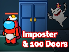 խաղ Imposter & 100 Doors