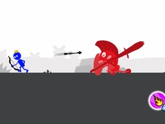 խաղ Red And Blue - Stickman Spy Puzzles 