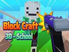 խաղ Block Craft 3D - School