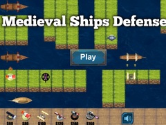 խաղ Medieval Ships Defense