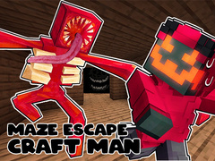 խաղ Maze Escape: Craft Man