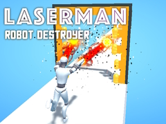 խաղ LaserMan Robot Destroyer