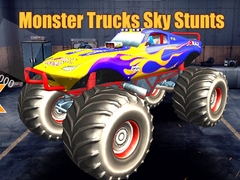 խաղ Monster Trucks Sky Stunts