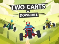 խաղ Two Carts Downhill
