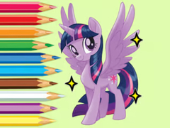 խաղ Coloring Book: Twilight Sparkle
