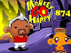 խաղ Monkey Go Happy Stage 874