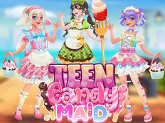 խաղ Teen Candy Maid