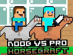 խաղ Noob vs Pro HorseCraft