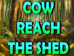 խաղ Cow Reach the Shed